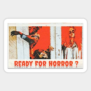 Ready for horror ? Sticker